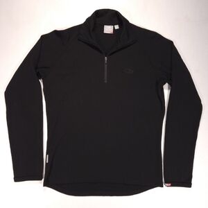 Icebreaker BodyFit 260 Tech Top Long-Sleeve 1/4 Zip Men's Medium GUC!